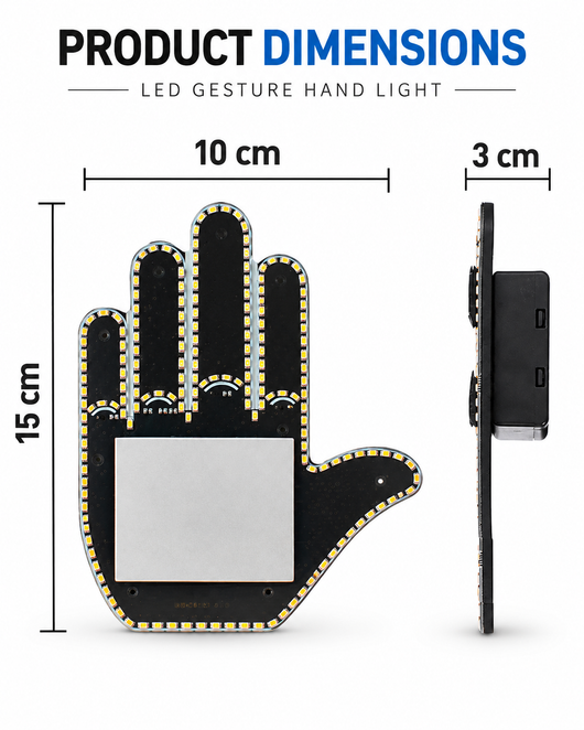 LED Gesture Hand Light